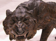 Bronze Figural Group - Desc: Viennese tiger